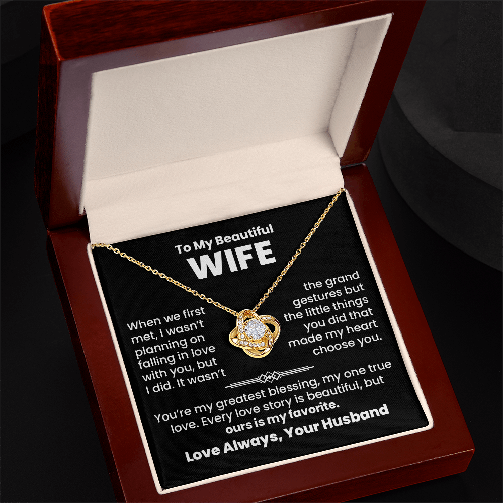 To My Wife, Wasn't Planning | Necklace