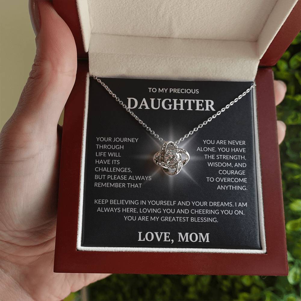Daughter's Dazzle Gift Necklace | From Mom