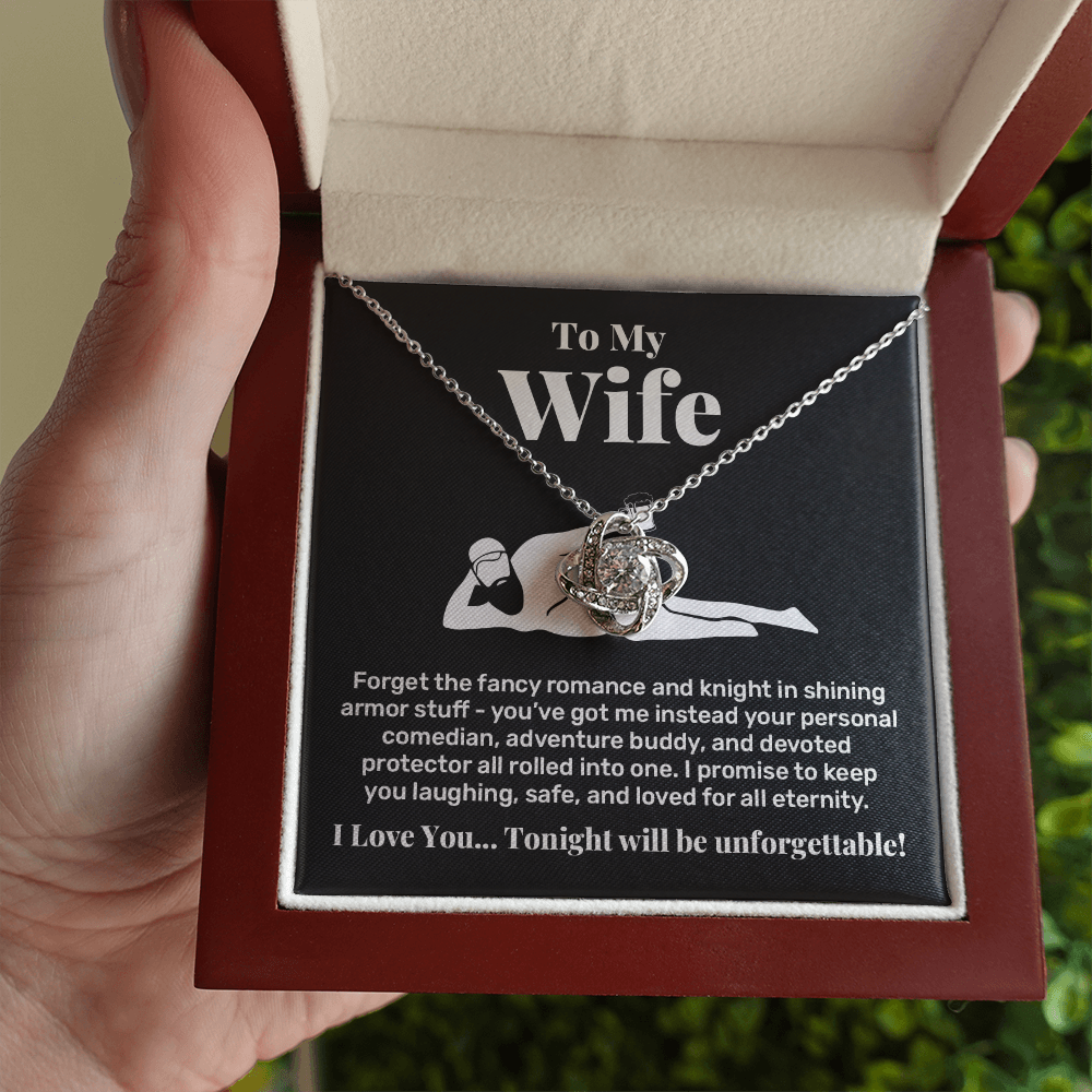 To My Wife - Funny Necklace