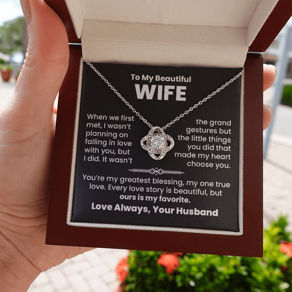 To My Wife, Wasn't Planning | Necklace