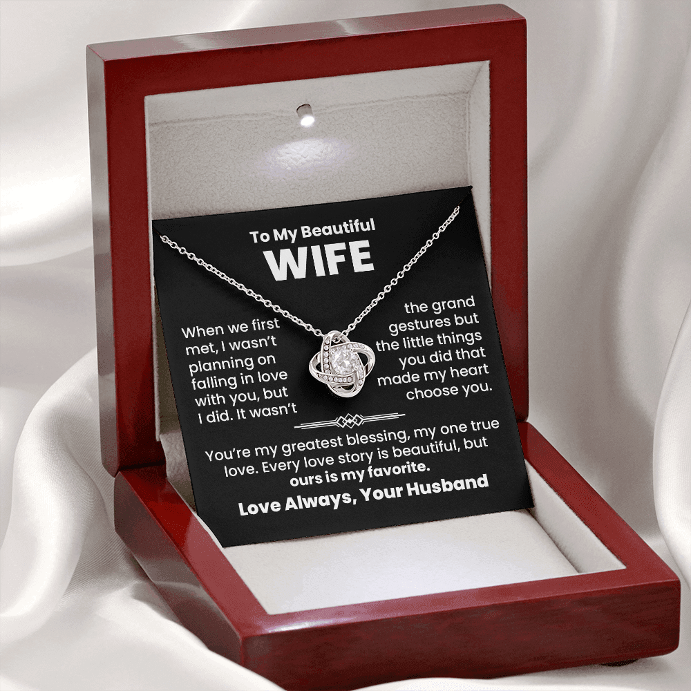 To My Wife, Wasn't Planning | Necklace