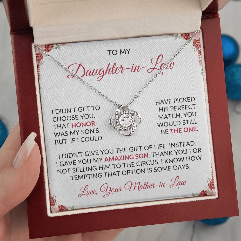 To My Daughter-in-Law Necklace | Perfect Match