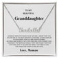 Granddaughter Name Necklace from Memaw