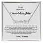 Granddaughter Name Necklace from Nanny