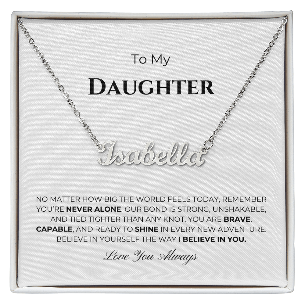 Daughter Name Necklace