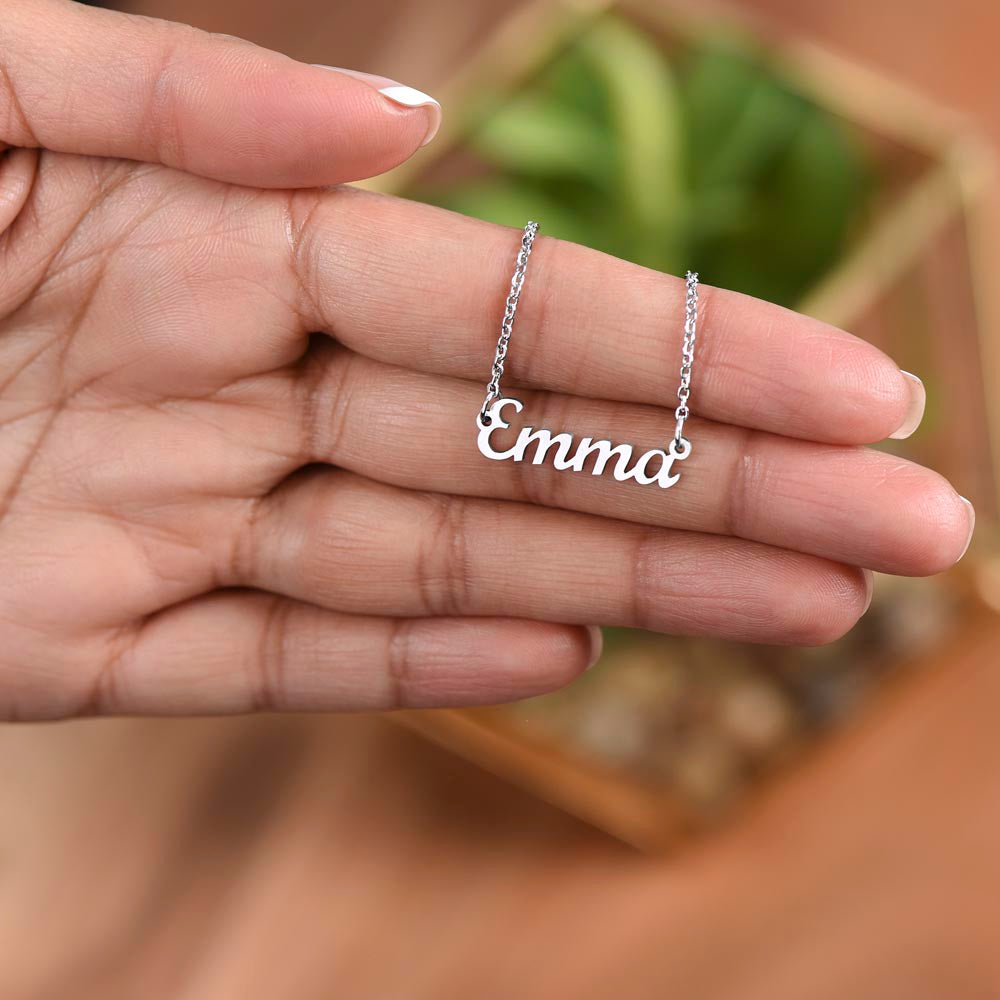 To My Badass Daughter | Name Necklace