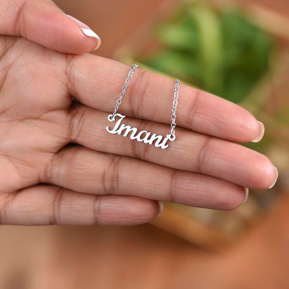 To My Badass Daughter | Name Necklace