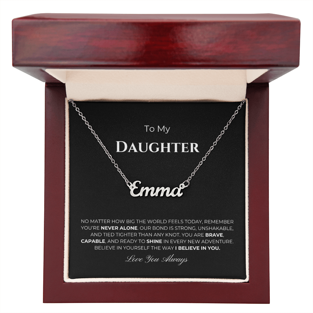 Daughter Name Necklace