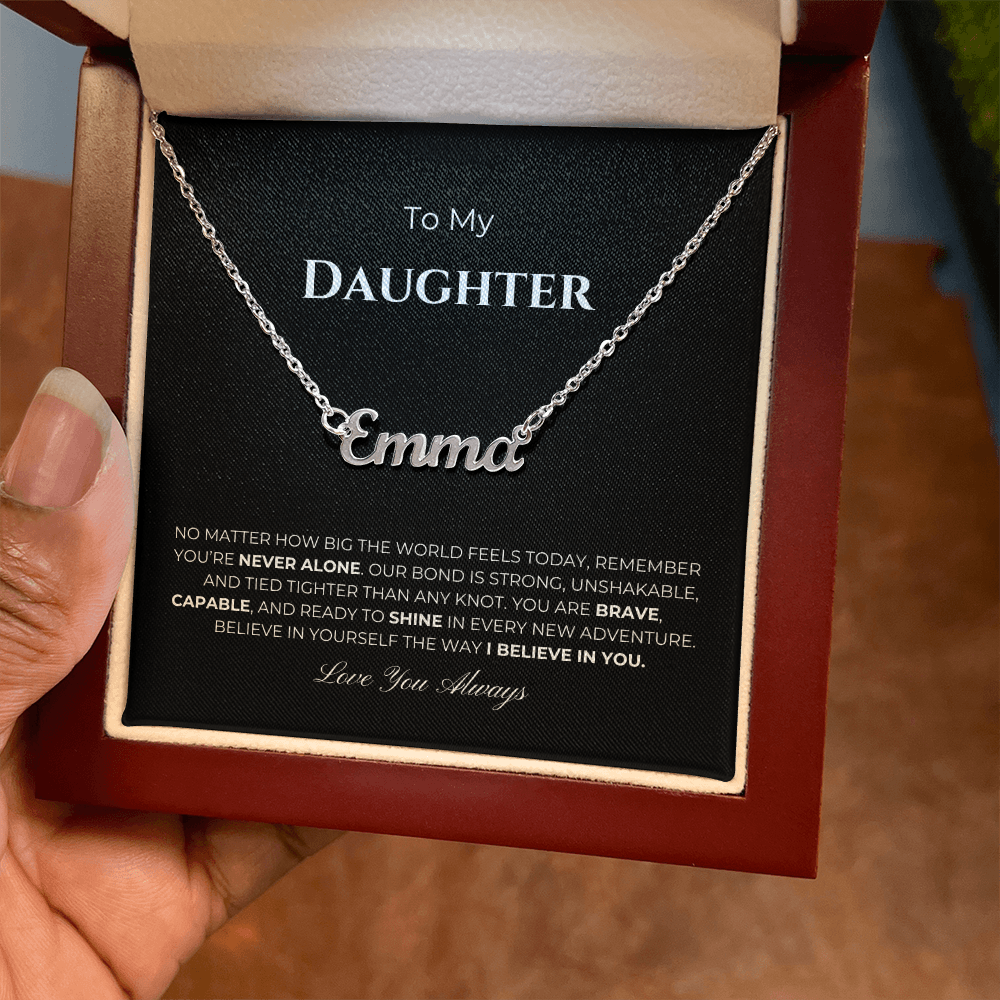 Daughter Name Necklace