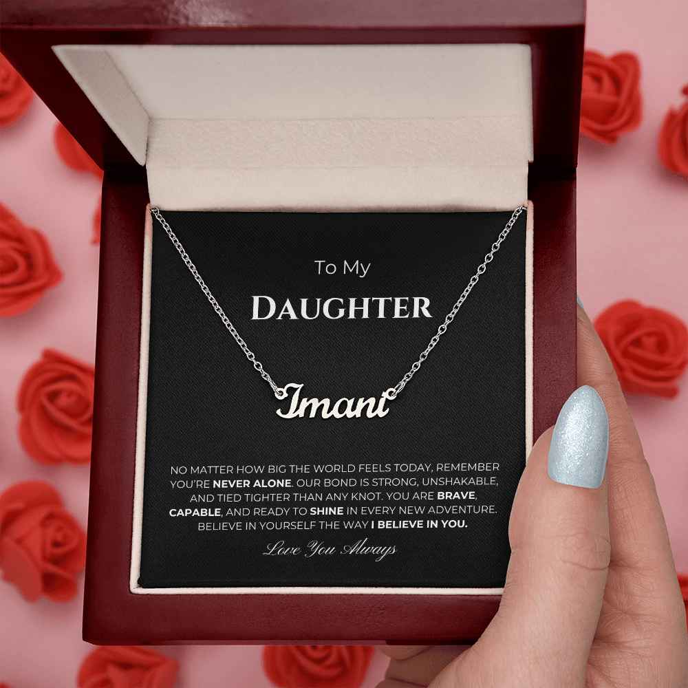 Daughter Name Necklace