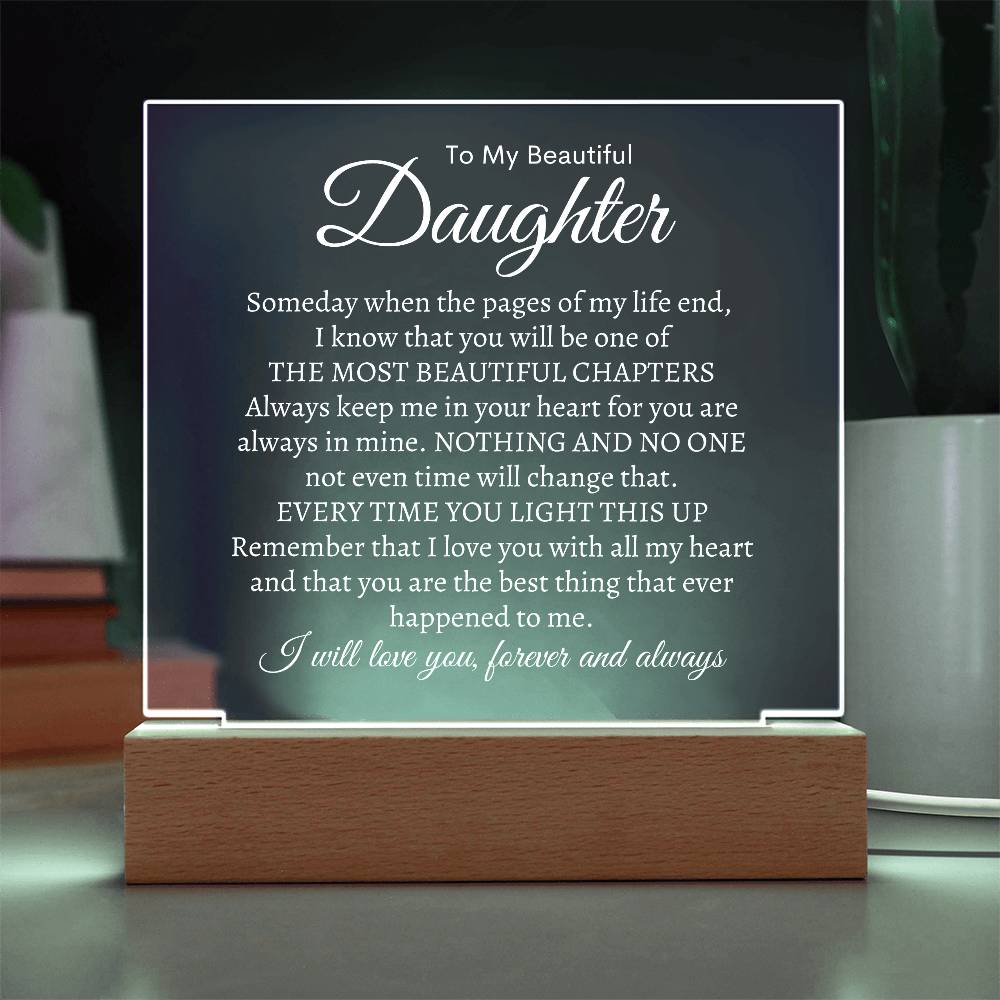 To My Daughter | Most Beautiful Chapter
