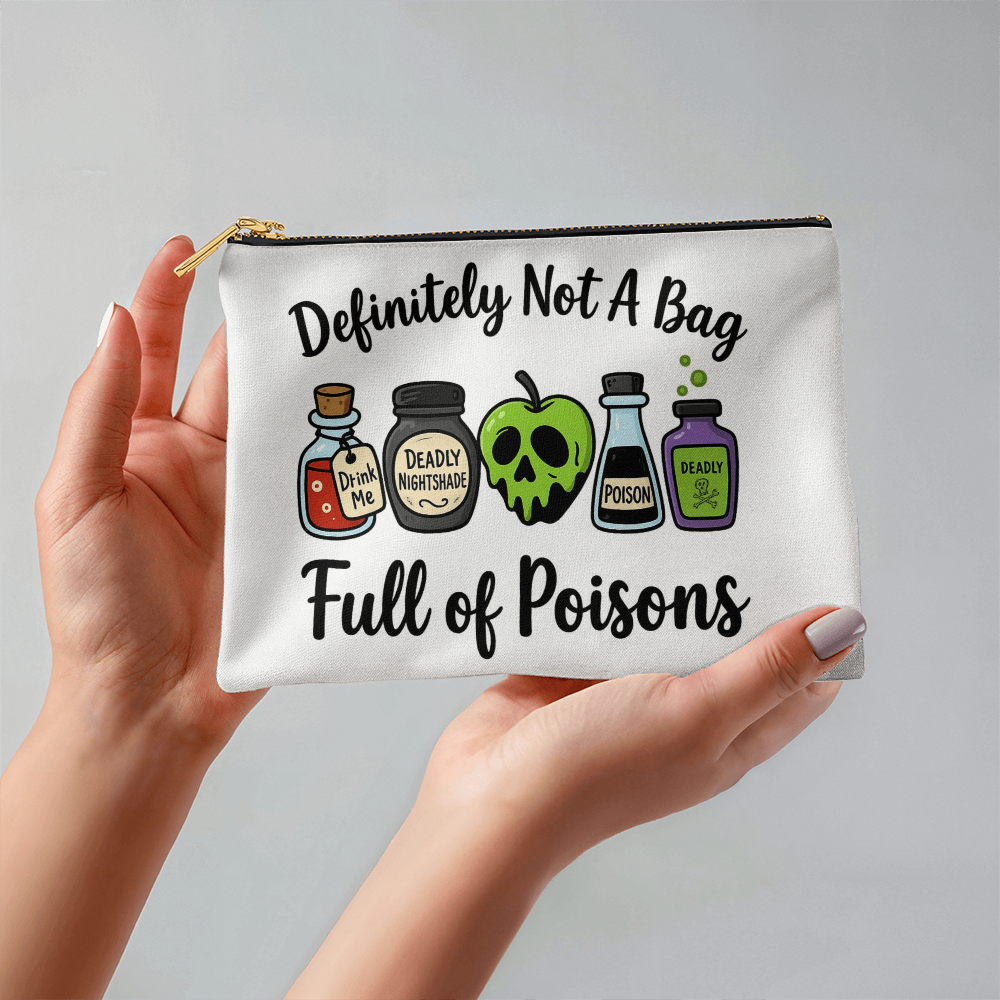 Bag Full of Poisons Zip Pouch