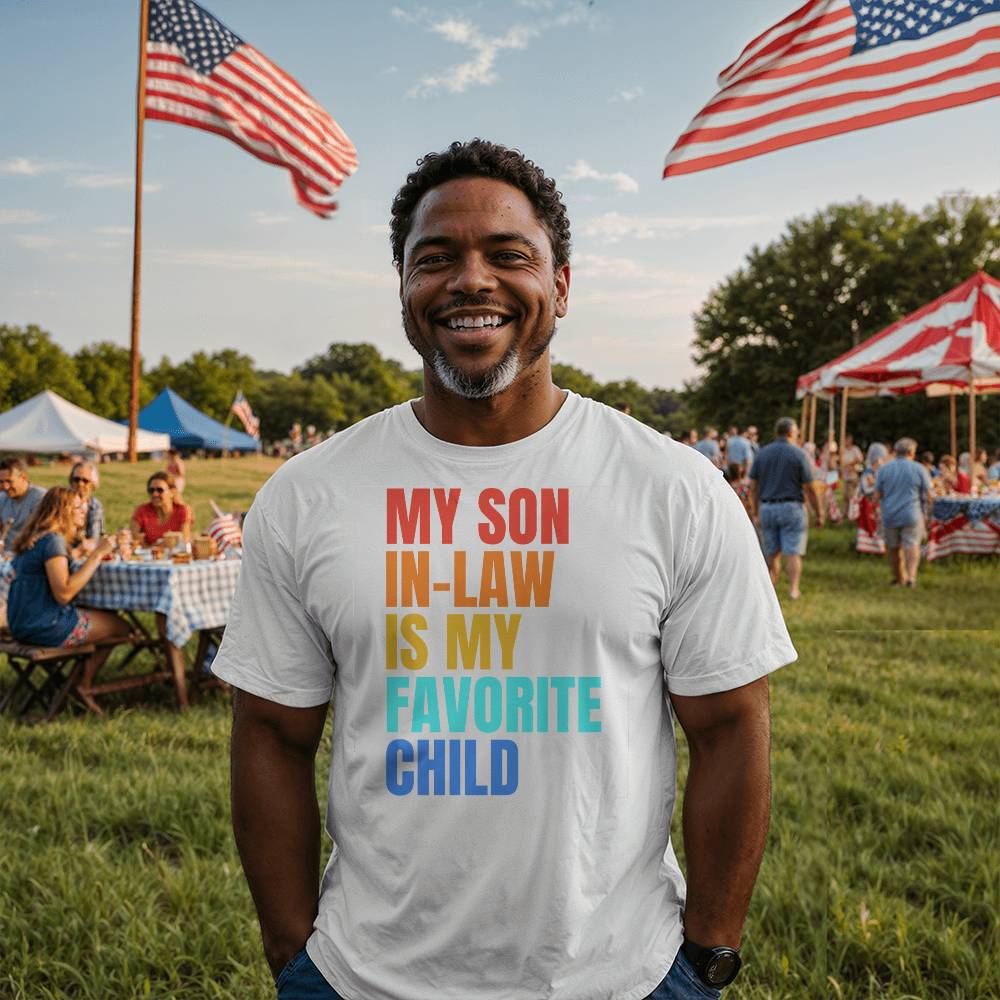My Son-In-Law Is My Favorite Child | Best Gift For Mother-In-Law Classic T-Shirt