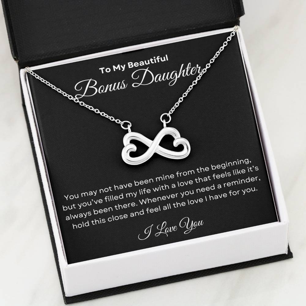 Bonus Daughter - I Love You | Infinity Necklace