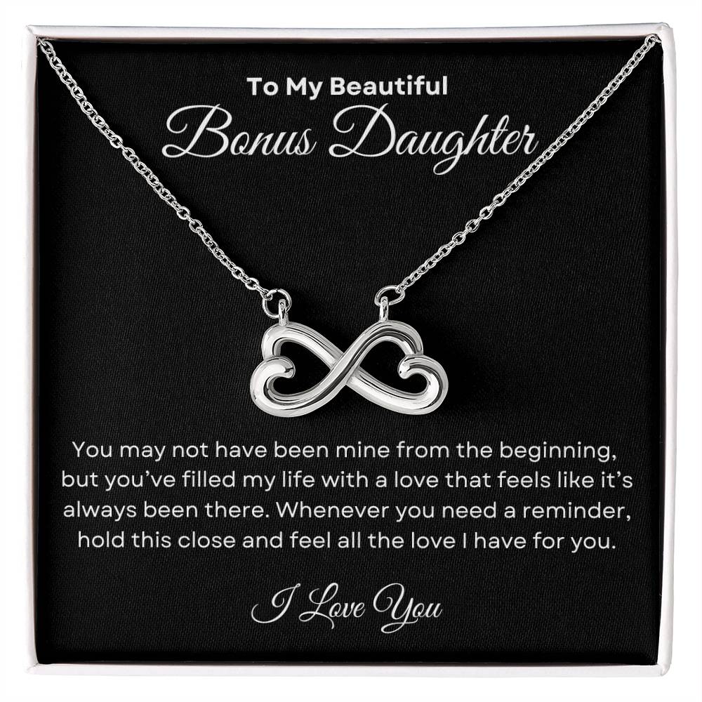 Bonus Daughter - I Love You | Infinity Necklace