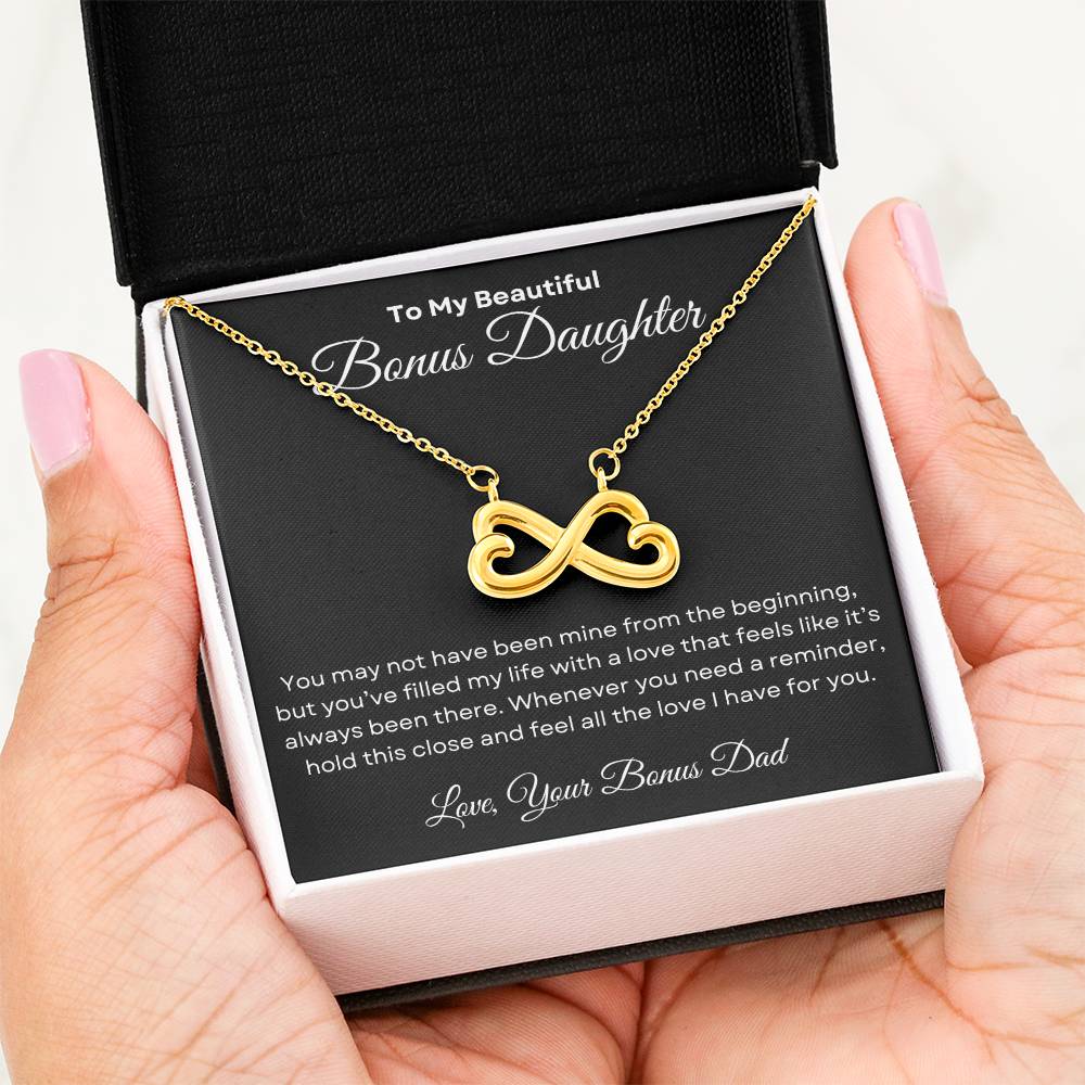 Bonus Daughter - From Bonus Dad | Infinity Necklace