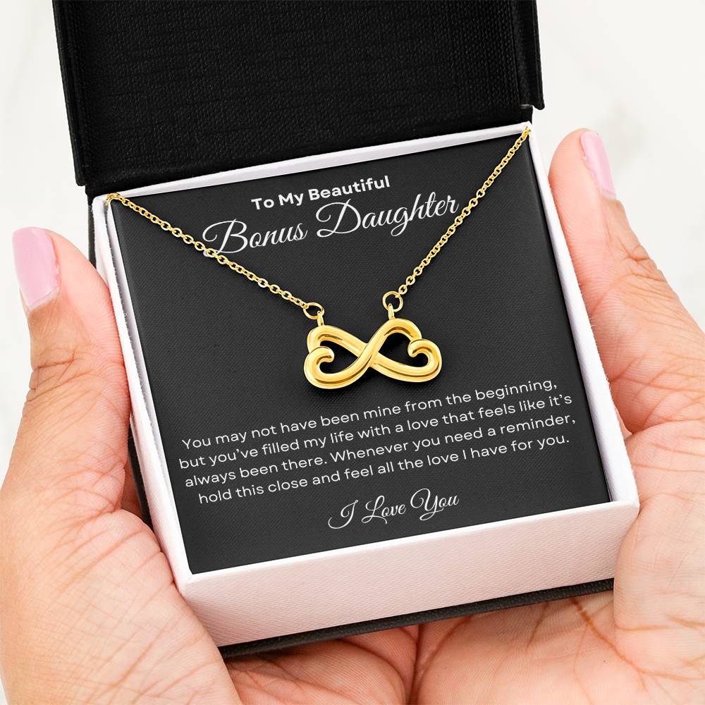 Bonus Daughter - I Love You | Infinity Necklace
