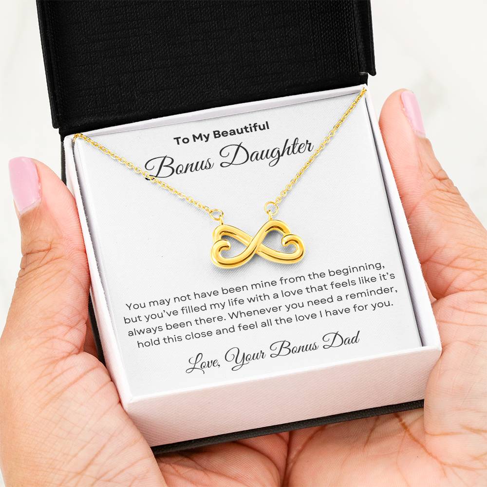 Bonus Daughter - From Bonus Dad | Infinity Necklace