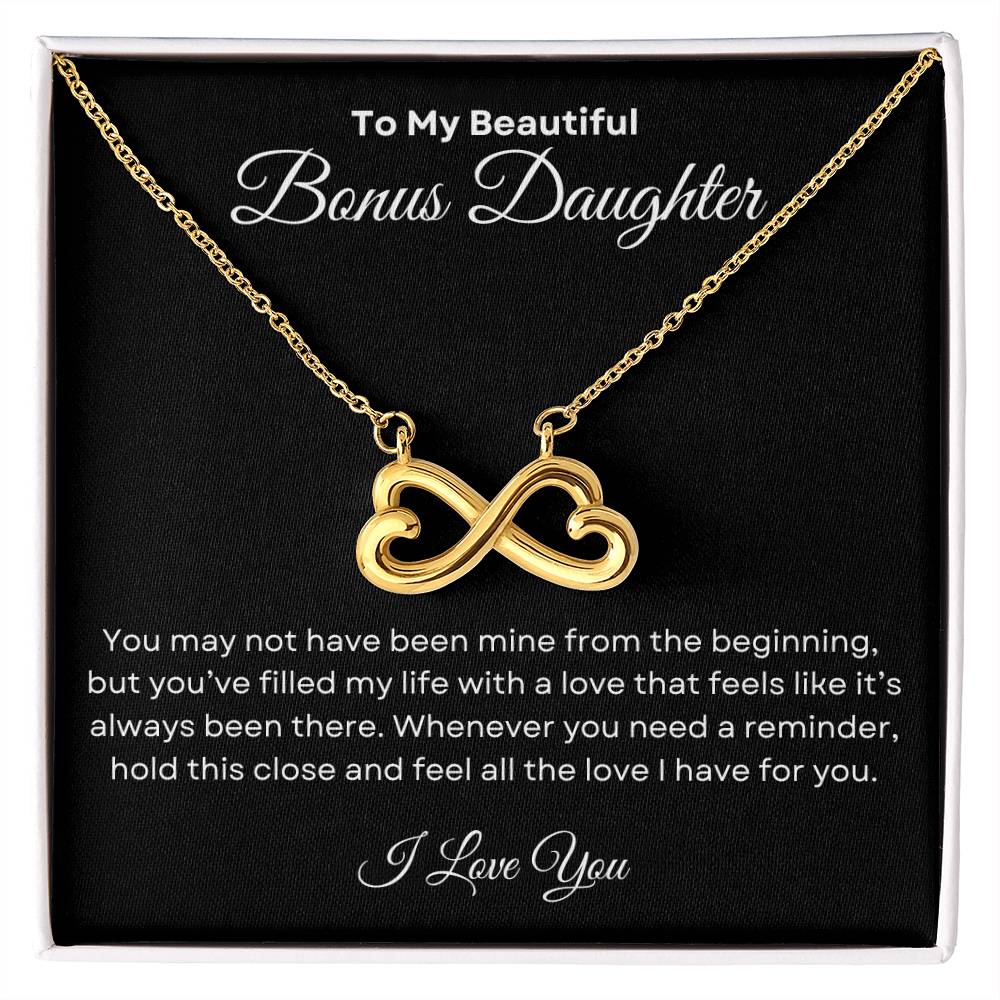 Bonus Daughter - I Love You | Infinity Necklace