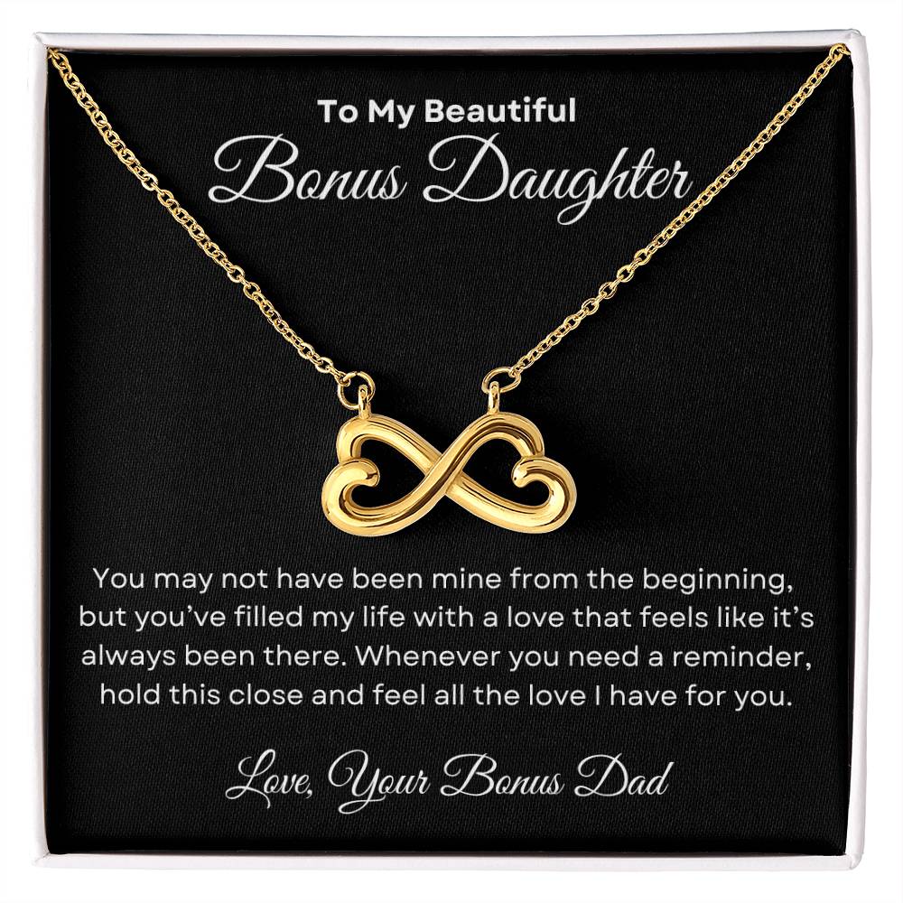 Bonus Daughter - From Bonus Dad | Infinity Necklace