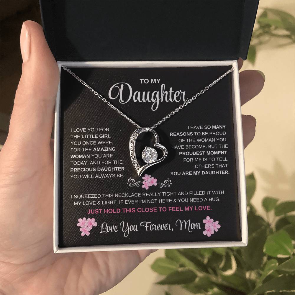 To My Daughter Necklace from Mom | So many reasons