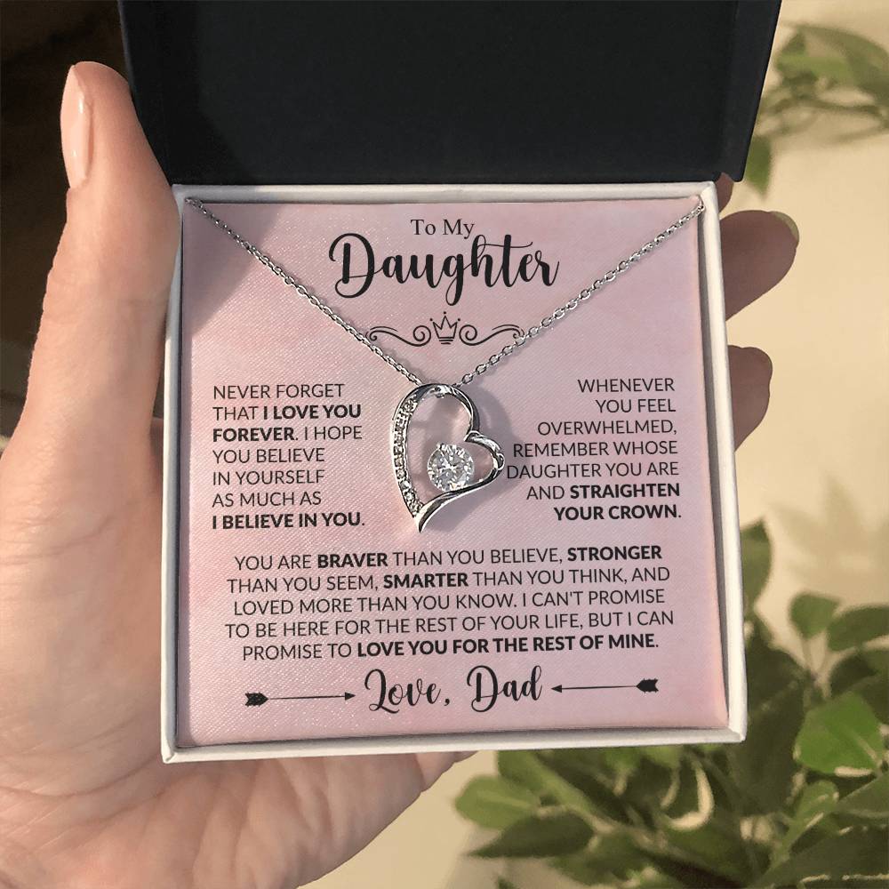 Daugther - Never Forget - Necklace