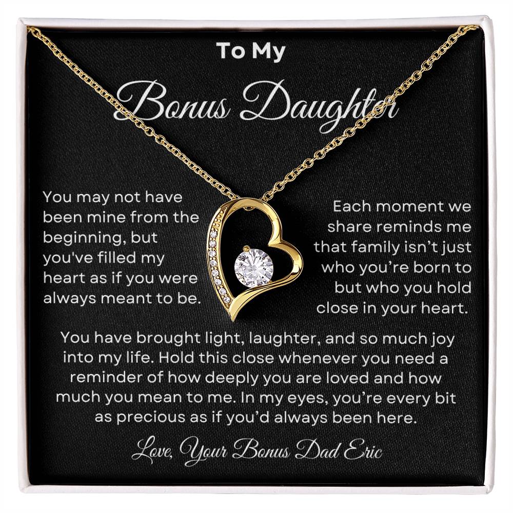 Bonus Daughter Gift Set with Personalized Message Card