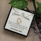 To My Badass Daughter Necklace