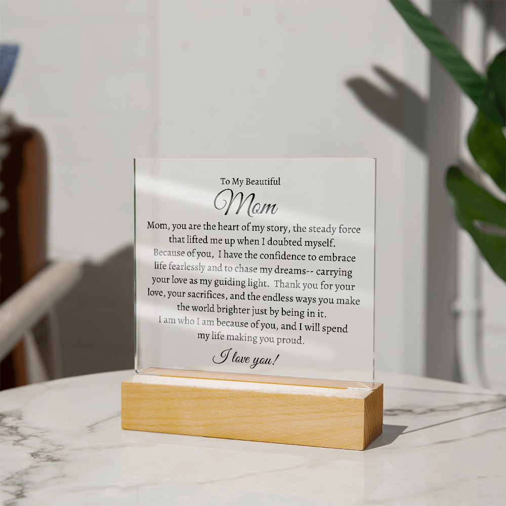 Mom Plaque _B