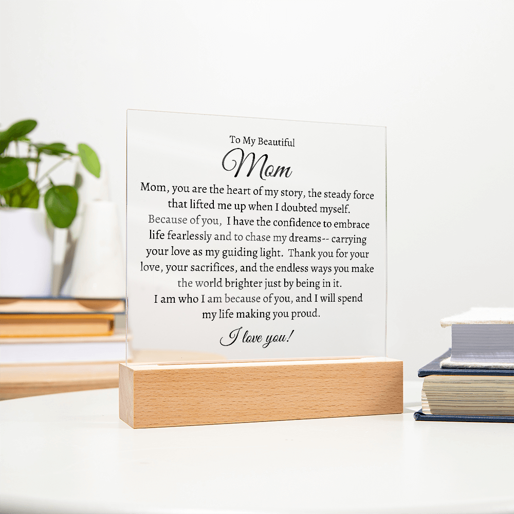 Mom Plaque _B
