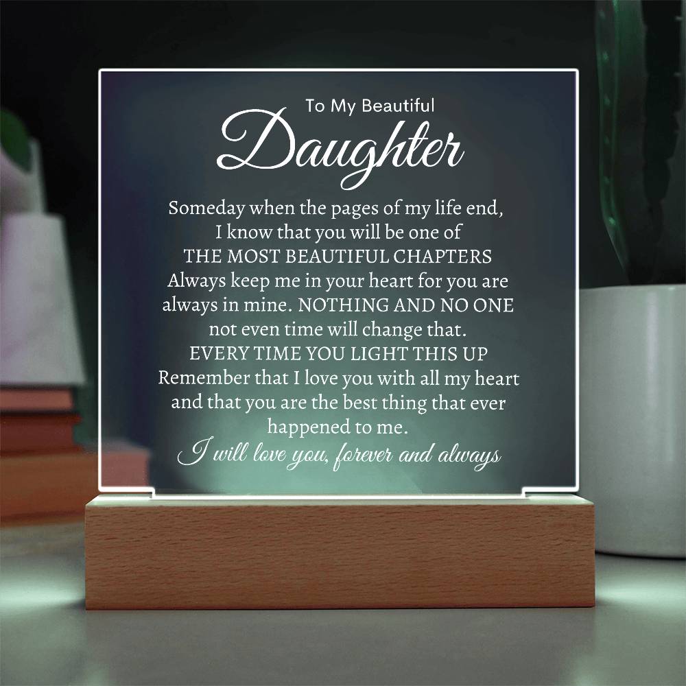 To My Daughter | Most Beautiful Chapter
