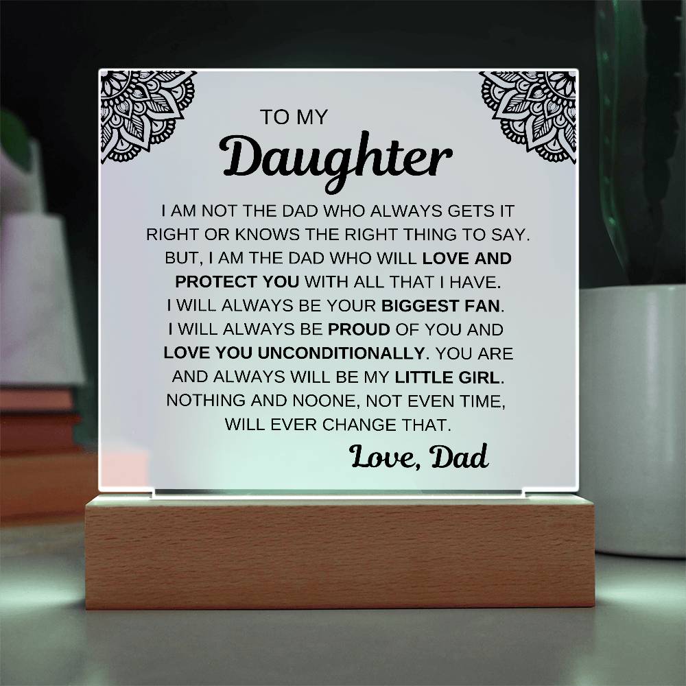 To My Daughter | Love and Protect, Love Dad v1