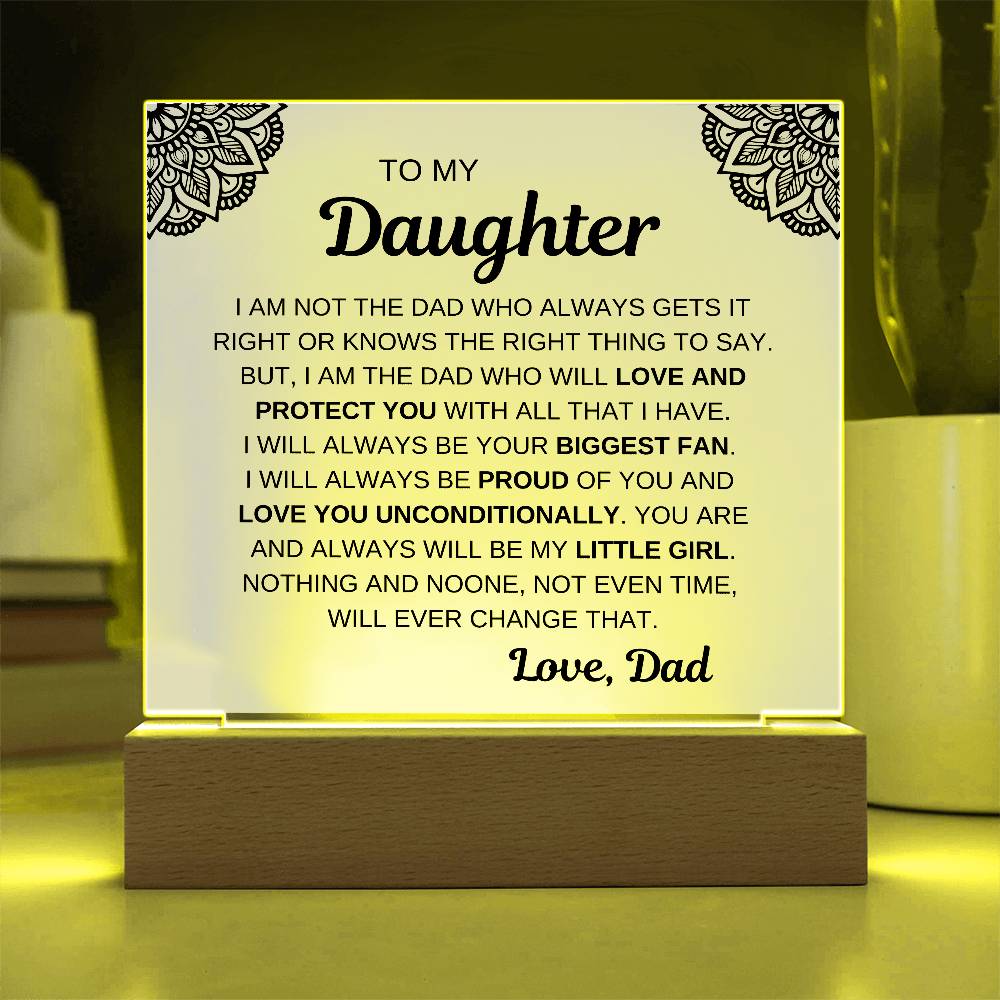 To My Daughter | Love and Protect, Love Dad v1
