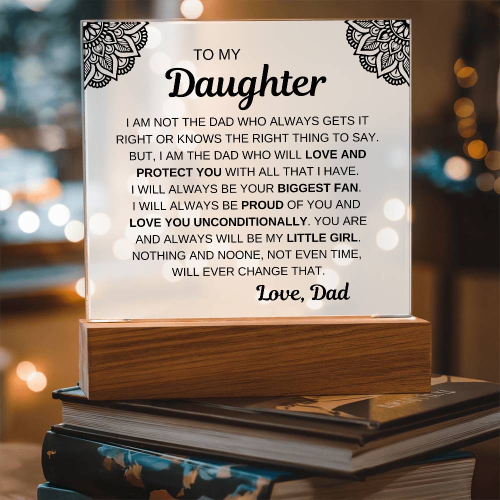 To My Daughter | Love and Protect, Love Dad v1