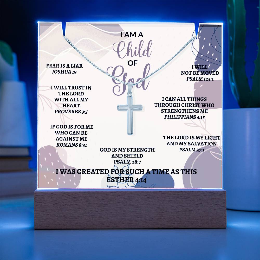 I Am a Child of God Keepsake Gift Set