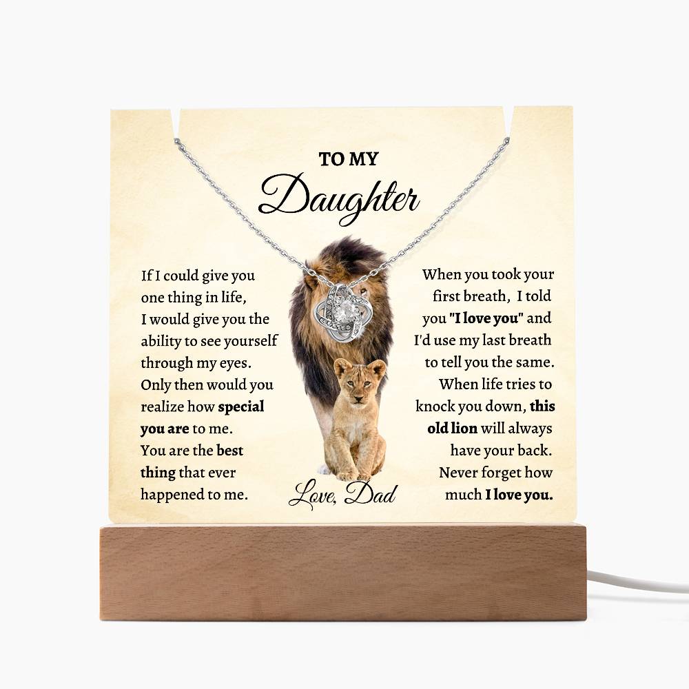 "This Old Lion" | To My Daughter | Keepsake Gift Set
