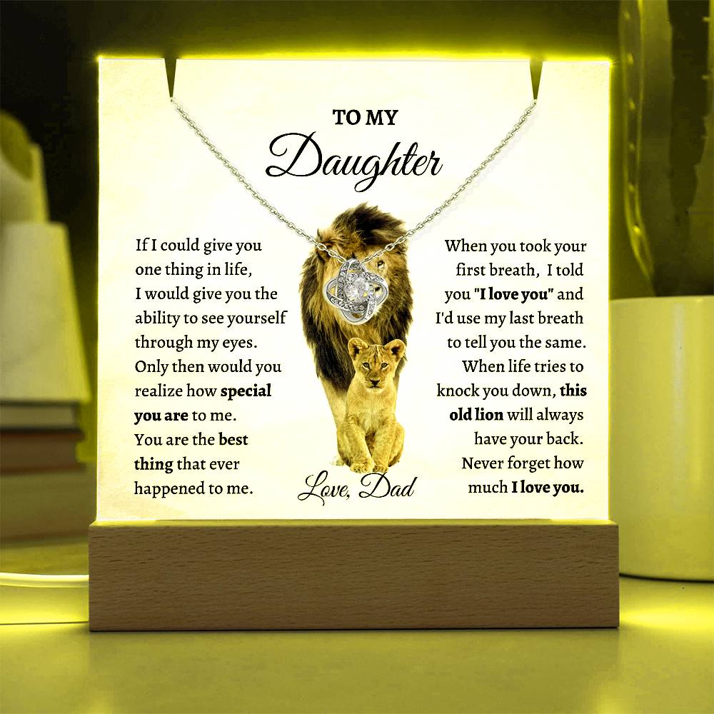 "This Old Lion" | To My Daughter | Keepsake Gift Set