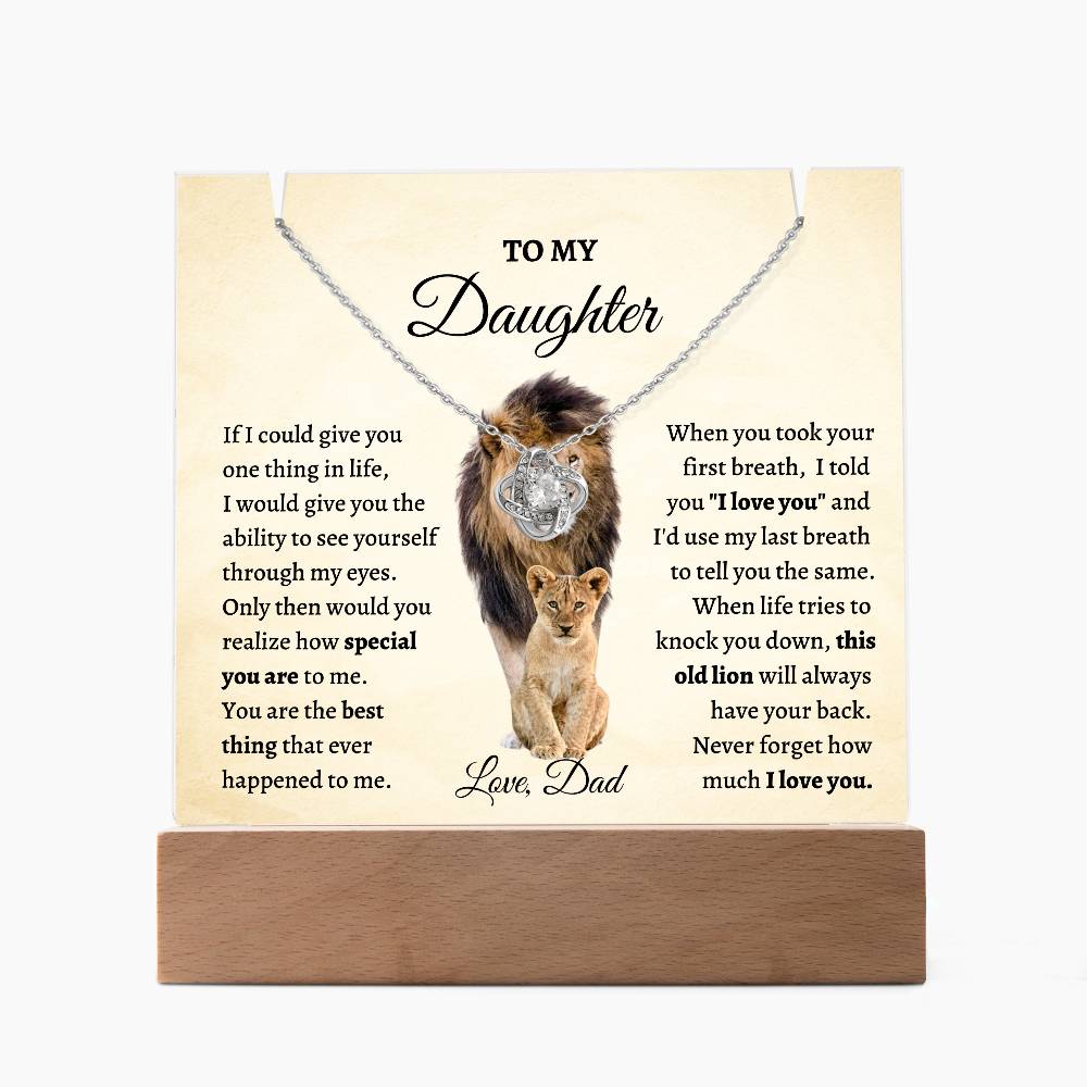 "This Old Lion" | To My Daughter | Keepsake Gift Set