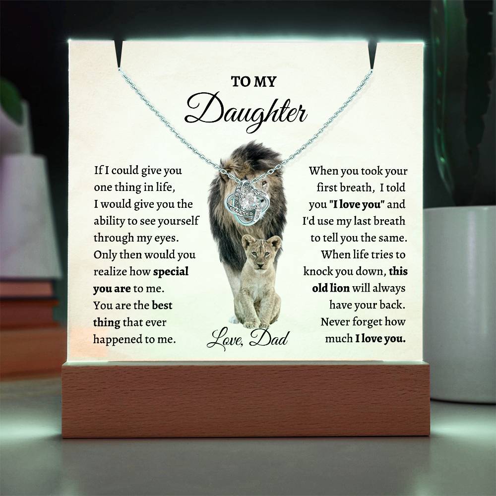 "This Old Lion" | To My Daughter | Keepsake Gift Set