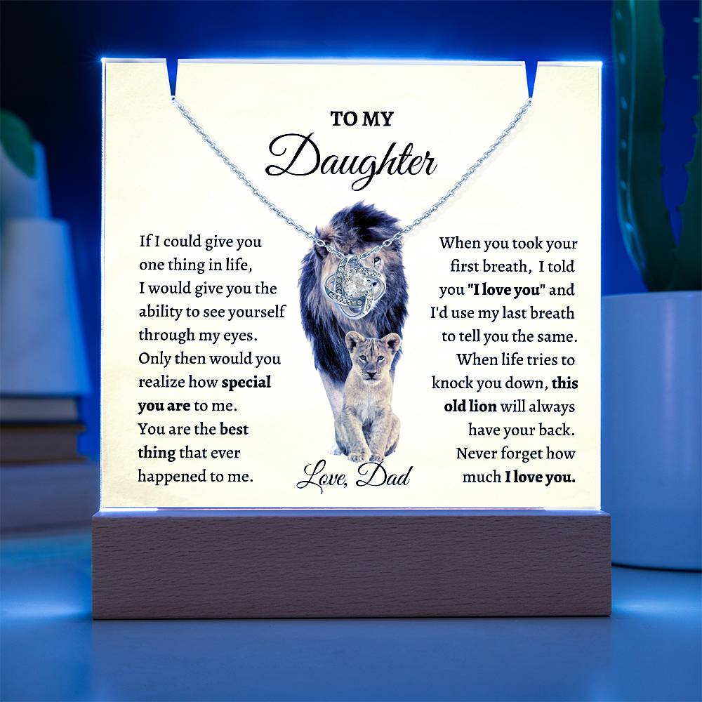 "This Old Lion" | To My Daughter | Keepsake Gift Set