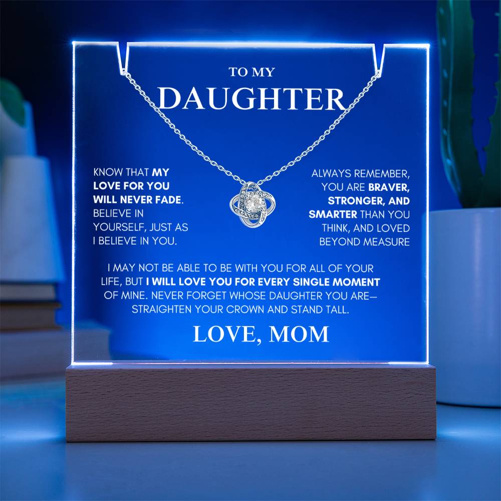 Exclusive Gift for Daughter From MOM "My Love Will Never Fade" | Keepsake Gift Set