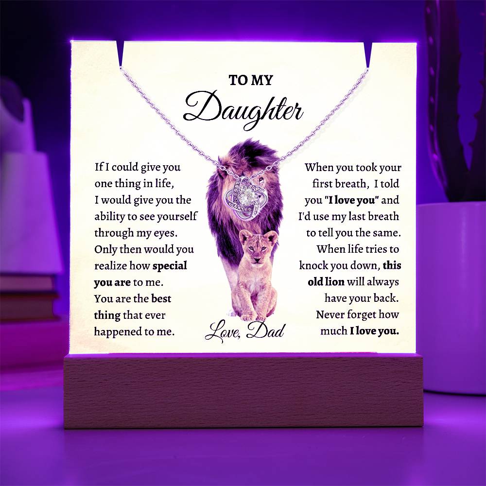 "This Old Lion" | To My Daughter | Keepsake Gift Set