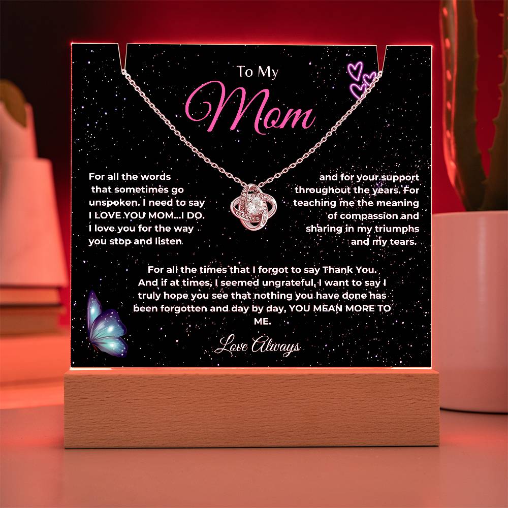 "To My Mom" Keepsake Gift Set – A Beautiful Reminder of Love