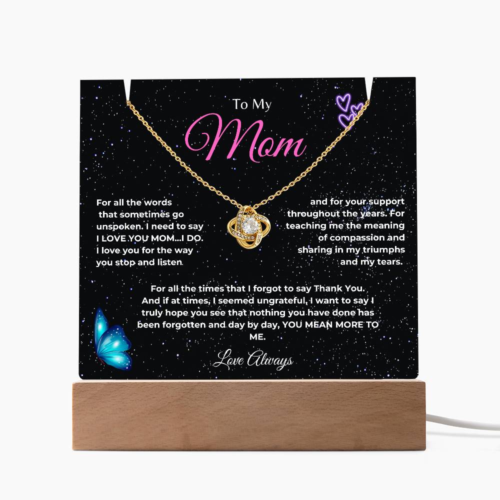 "To My Mom" Keepsake Gift Set – A Beautiful Reminder of Love