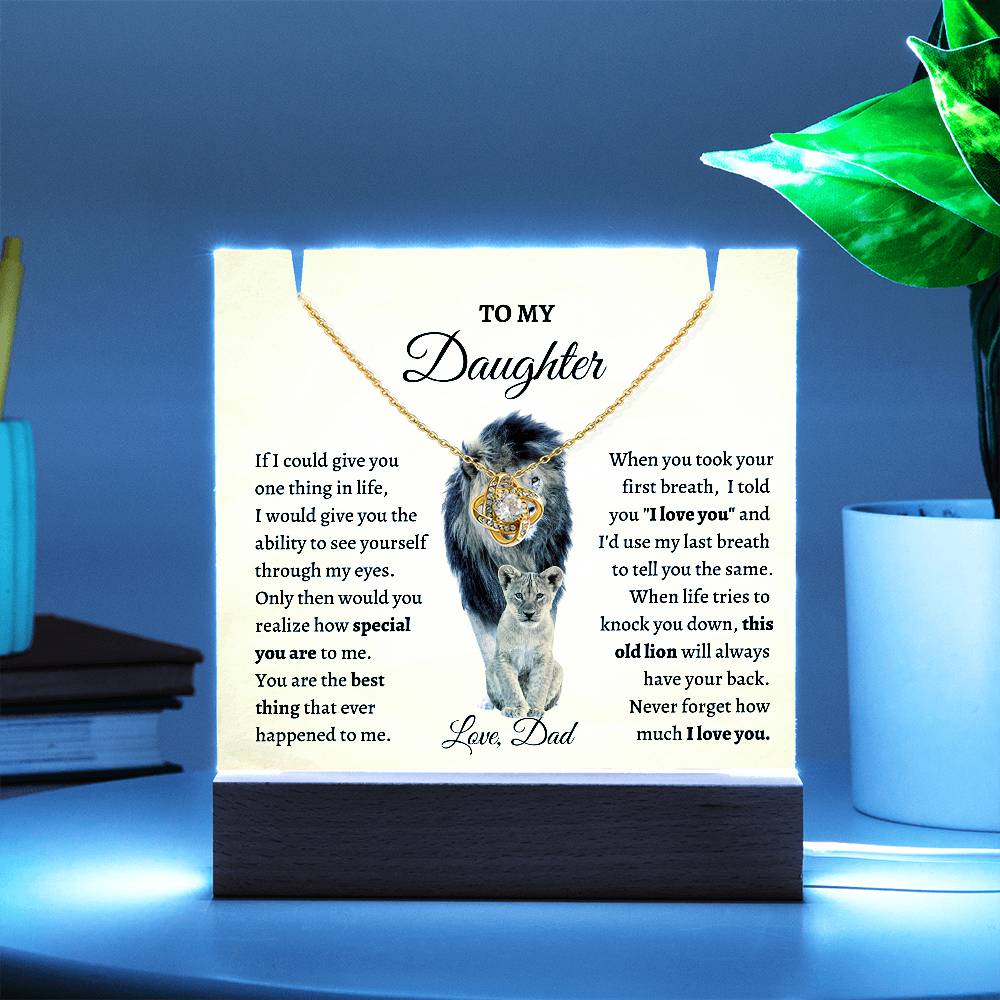 "This Old Lion" | To My Daughter | Keepsake Gift Set