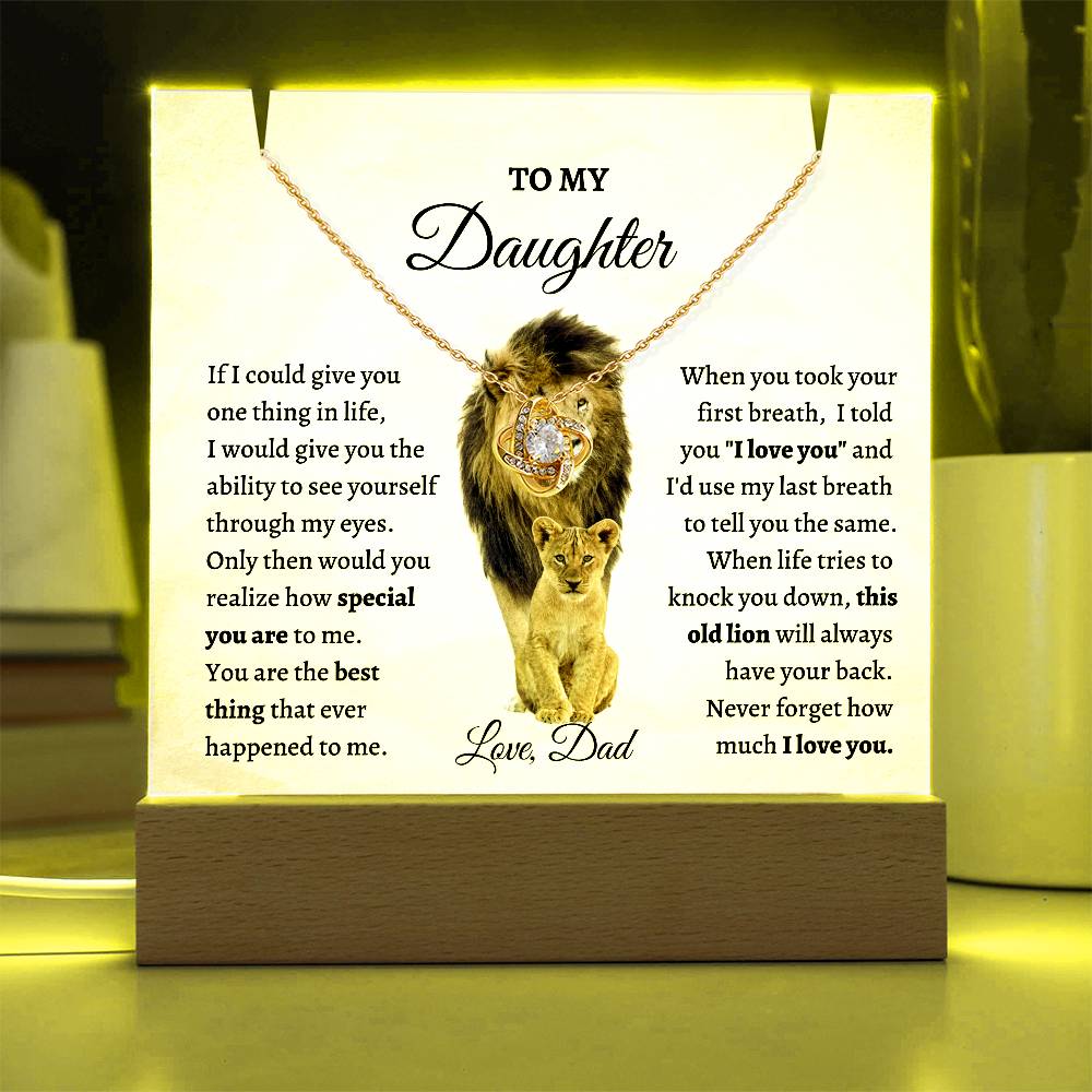 "This Old Lion" | To My Daughter | Keepsake Gift Set