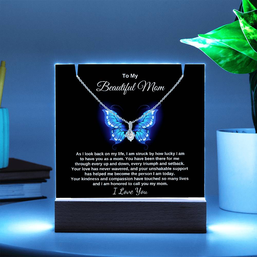 Beautiful Mom | Butterfly Keepsake Gift Set