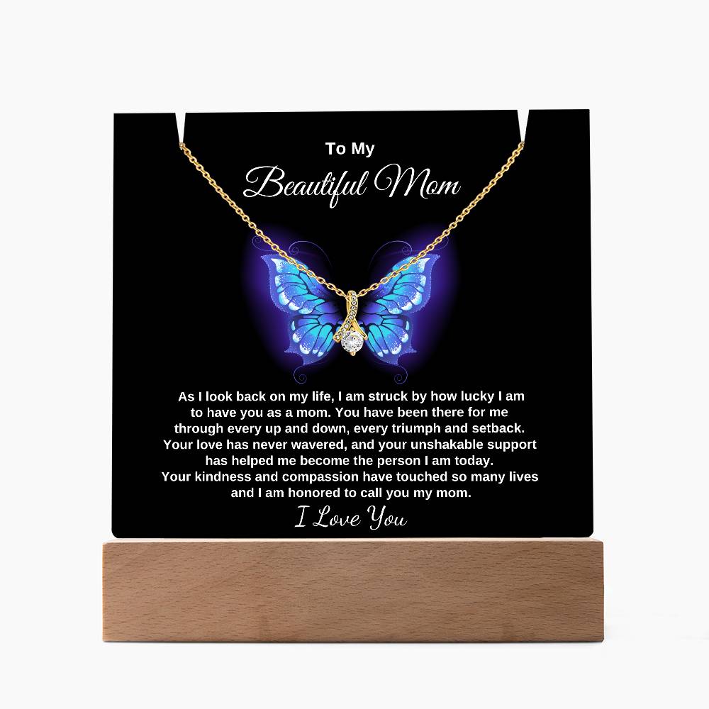 Beautiful Mom | Butterfly Keepsake Gift Set