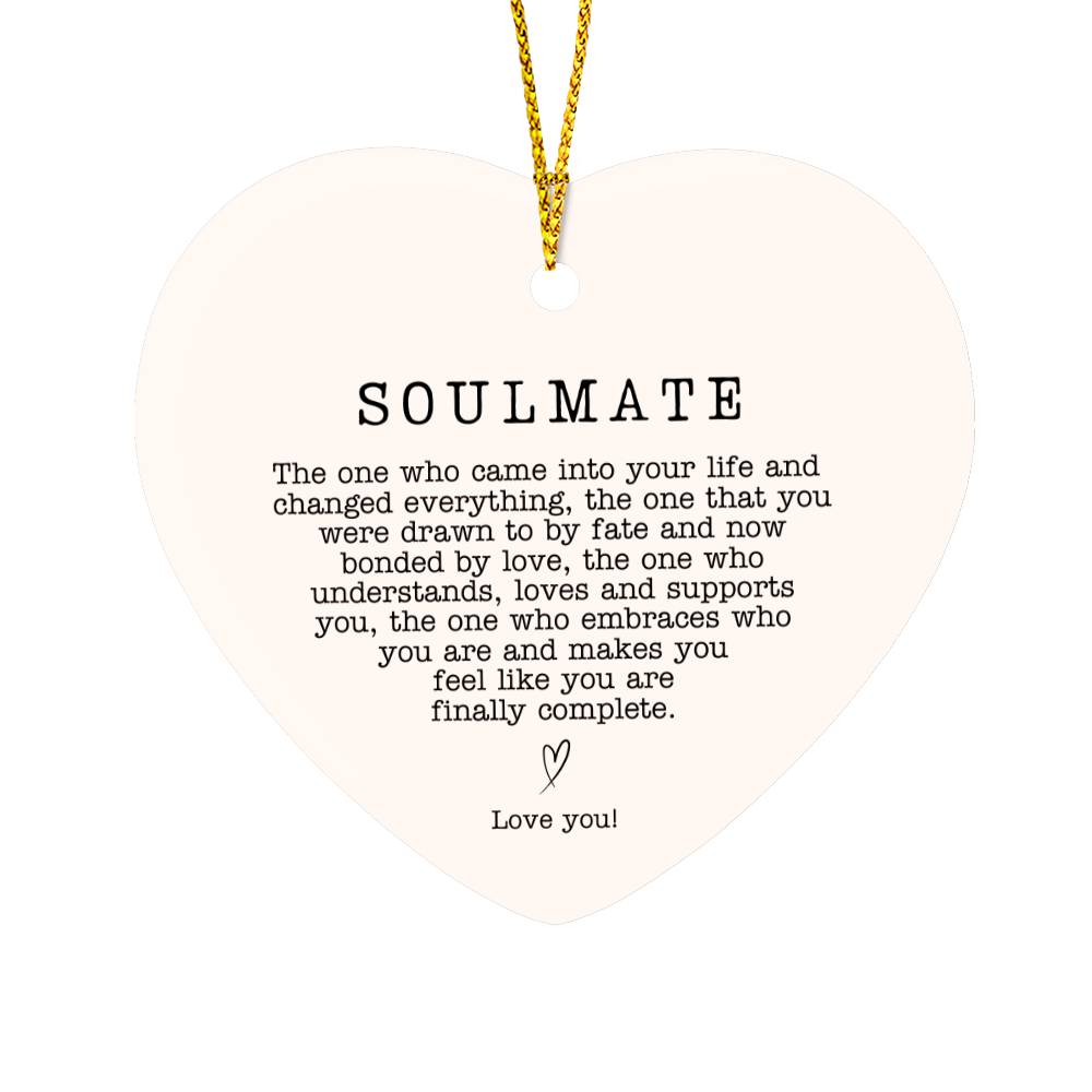 Soulmate Heart Ornament
