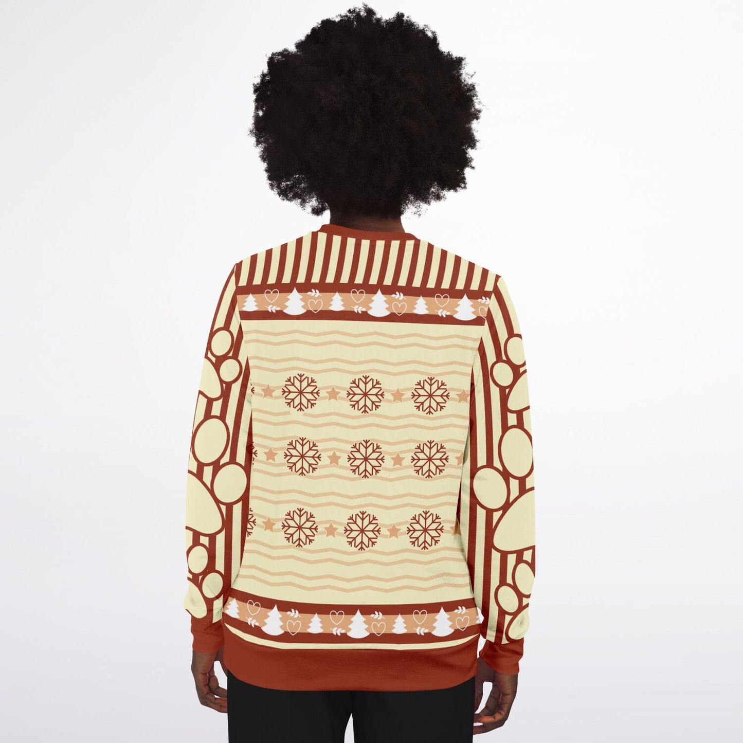 Merry Kissmyass Funny Holiday Sweatshirt "Ugly Sweater "